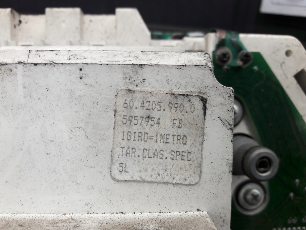 фото №10, 6042059900 лічильник fiat uno i