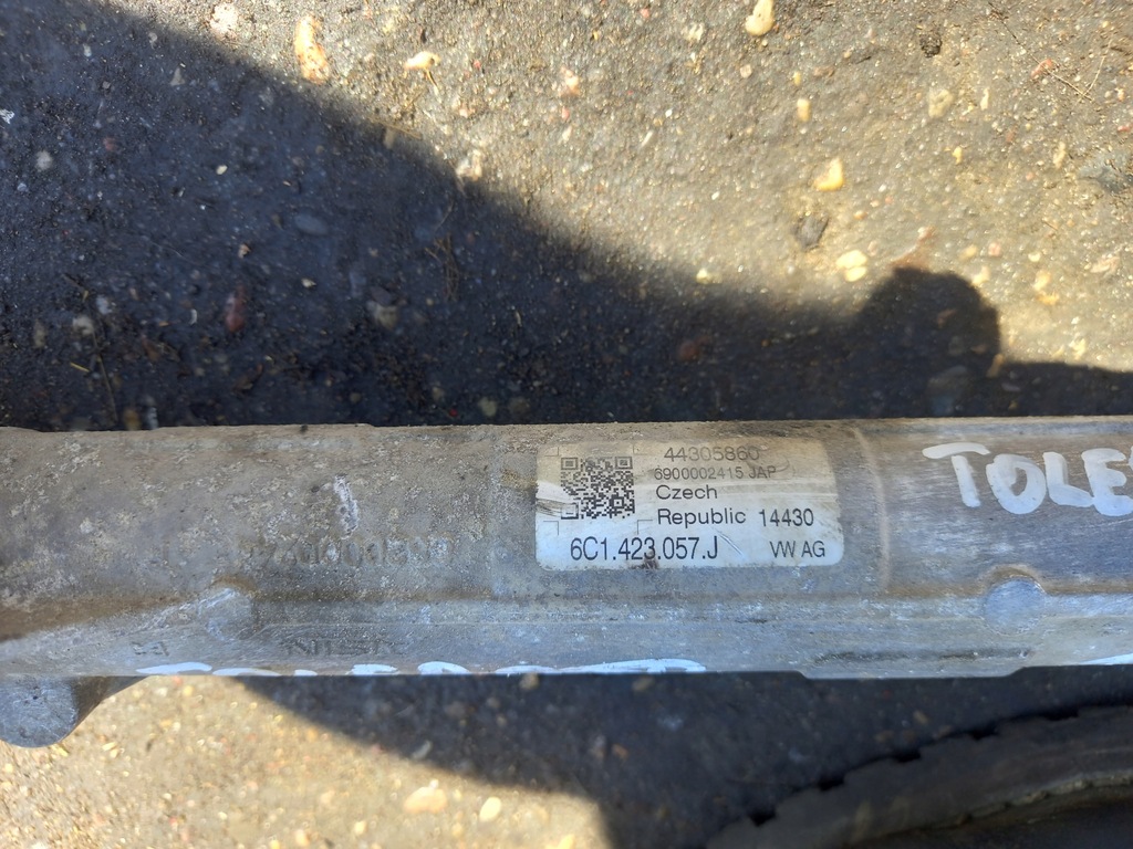 фото №6, Рулевая рейка трансмиссия seat toledo iv 6c1423057j