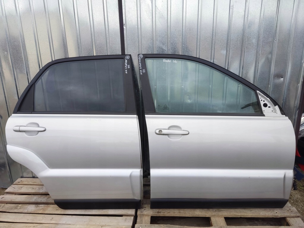 фото №1, Дверь правое перед lub задняя kia sportage 2 ii lift оригинал лак 9s 08-10