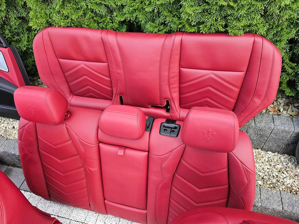 фото №10, Maserati grecale m 182 середина сидіння заднє сидіння обшивки idealny!