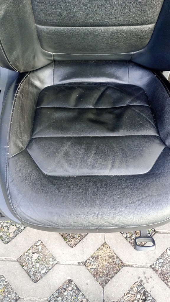 фото №10, Сиденья обшивки кожа комплект vw passat b7 kombi - подогрев