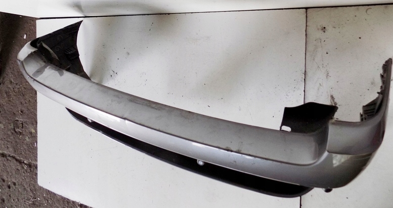 фото №6, Bmw x5 i e53 04r бампер задняя 472 sterlinggrau