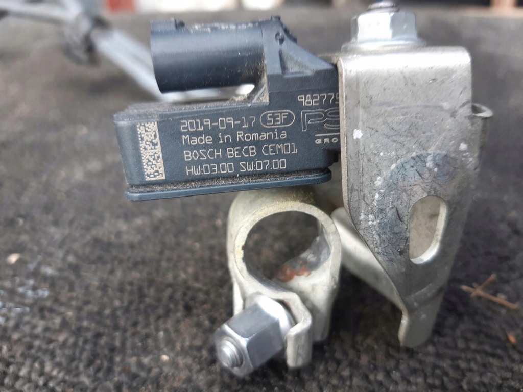 фото №8, Клема акумулятор 9828916480 peugeot 5008 ii