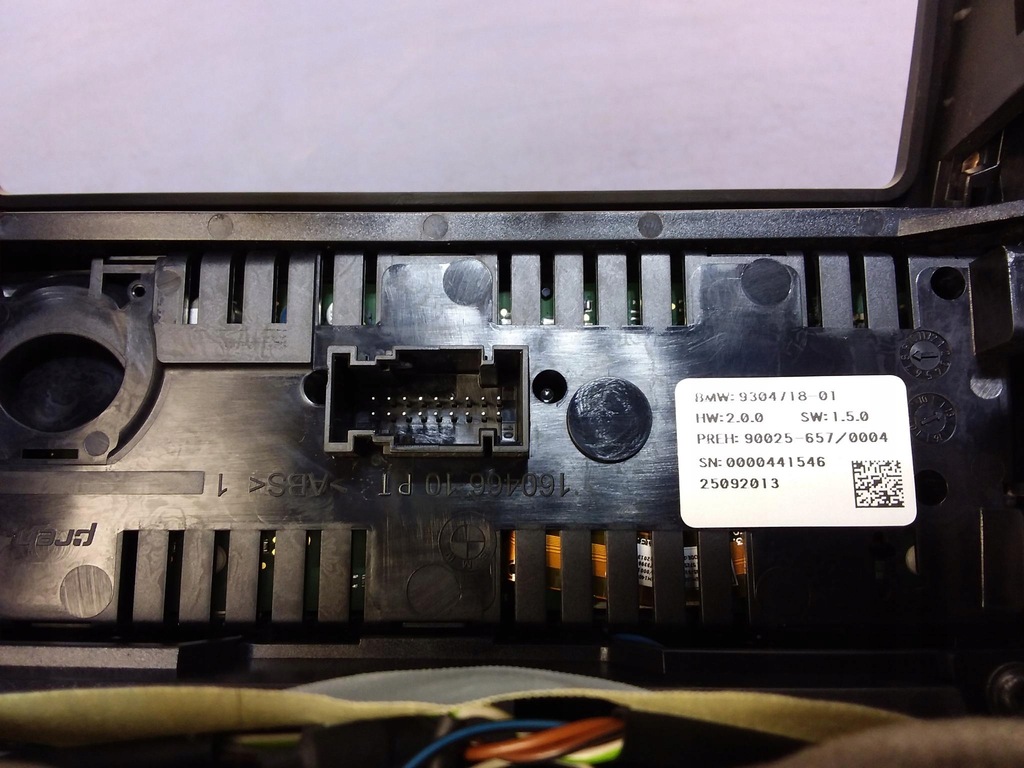 фото №6, Bmw 7 f01 fl корпус панель кондиционера 9304718