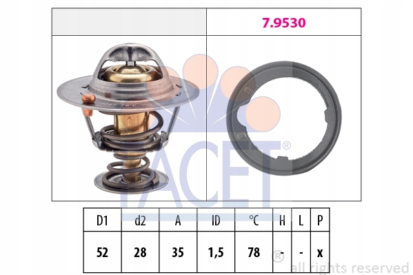 фото №2, Facet 7.8267 термостат, рідина охолоджуючий