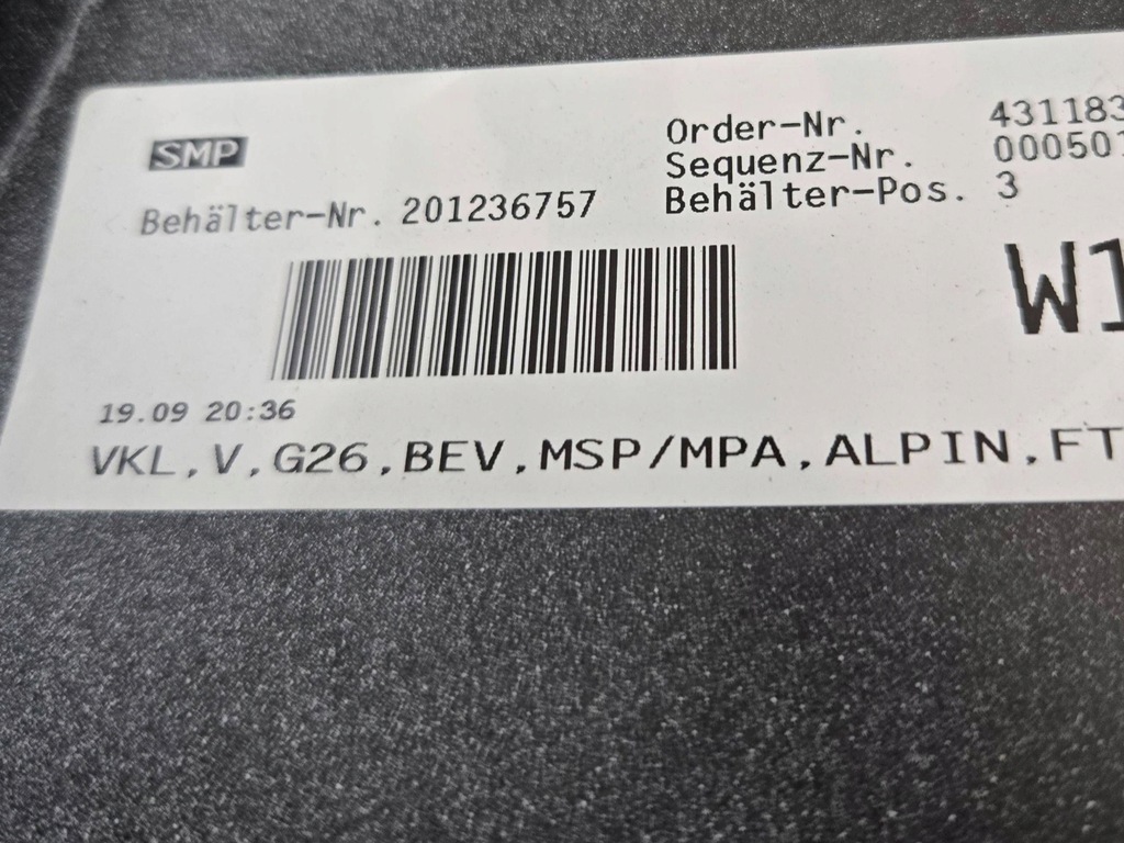 фото №13, Bmw i4 g26 перед бампер передній m набір a300