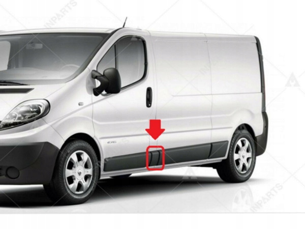 фото №3, Молдинг стійка блок двигуна ліва bok renault trafic 01-