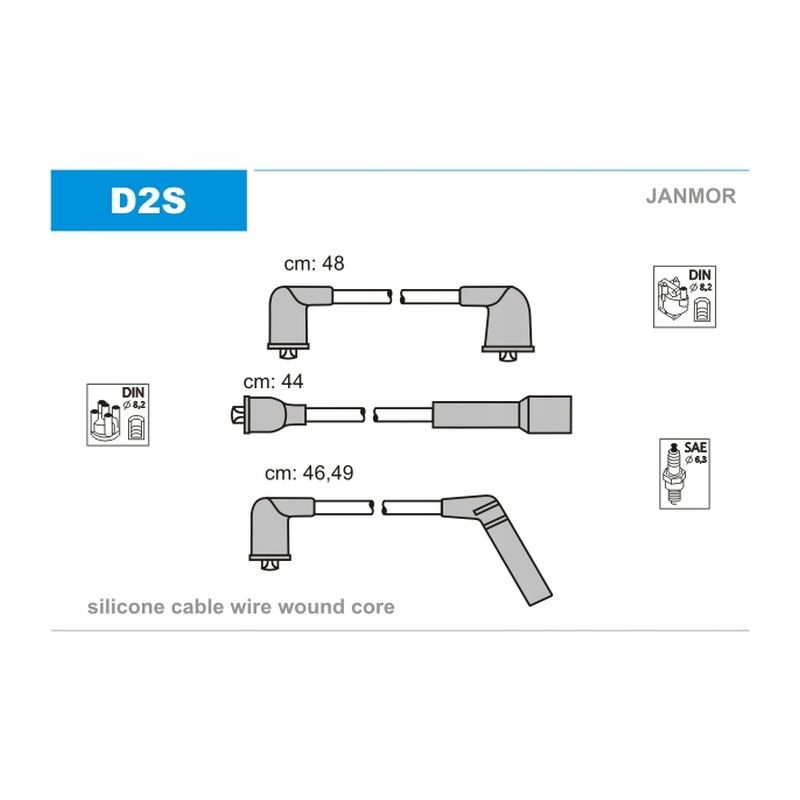 фото №10, Провода wysokiego напряжения линия proline силикон