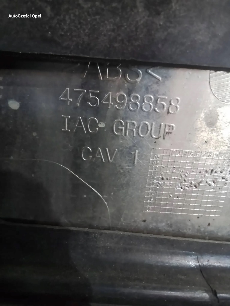 фото №8, Opel meriva b решітка радіатора решітка радіатора радіатора z50b