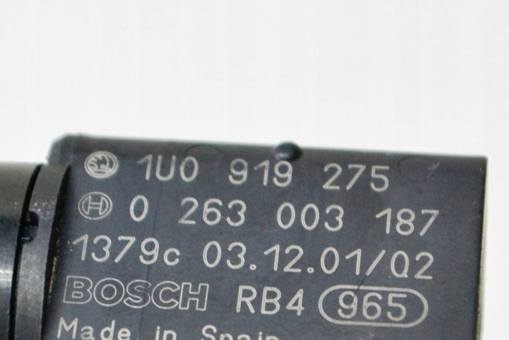 фото №6, Volkswagen phaeton 3d передний бампер pdc датчик парковки 0263003187 1u0