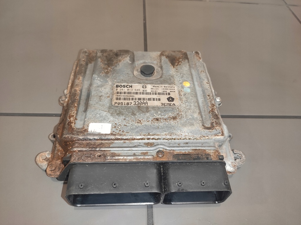 фото №12, Jeep commander xk xh 3.0crd бортовой компьютер ecu p05187330aa 0281013646