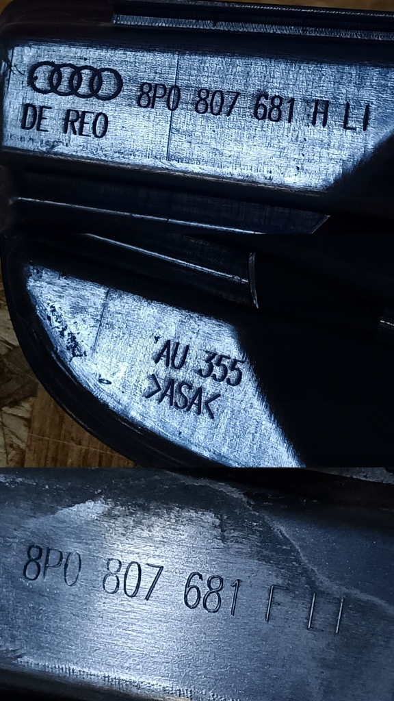 Купить Audi a3 8p решётка решётка радиатора заглушка бампера левый перед 8p0807681