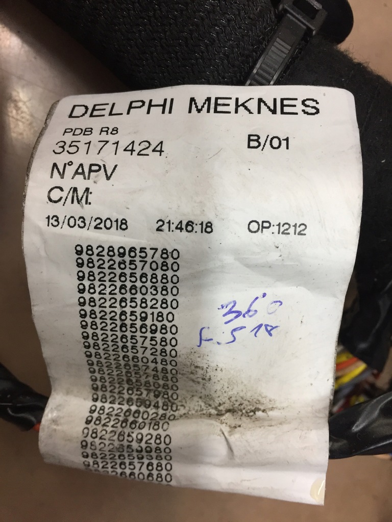 фото №6, Peugeot 508 ii электропроводка жгут pod панель консоль