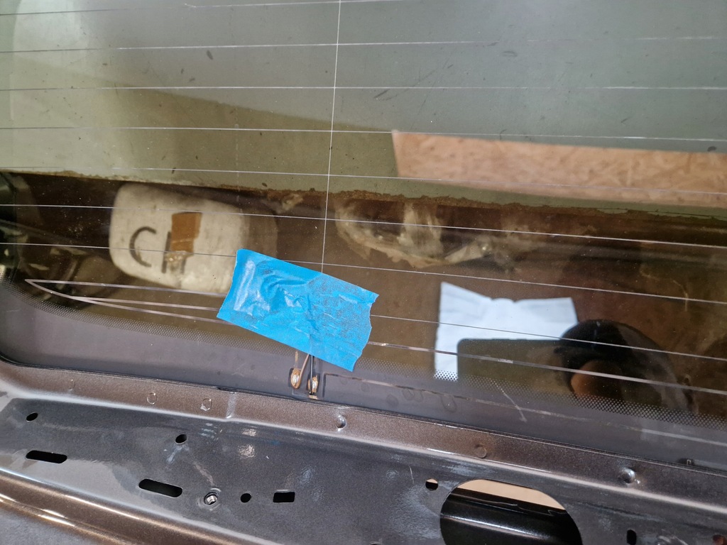 фото №13, Ford kuga mk2 lift крышка багажника задняя задняя стекло