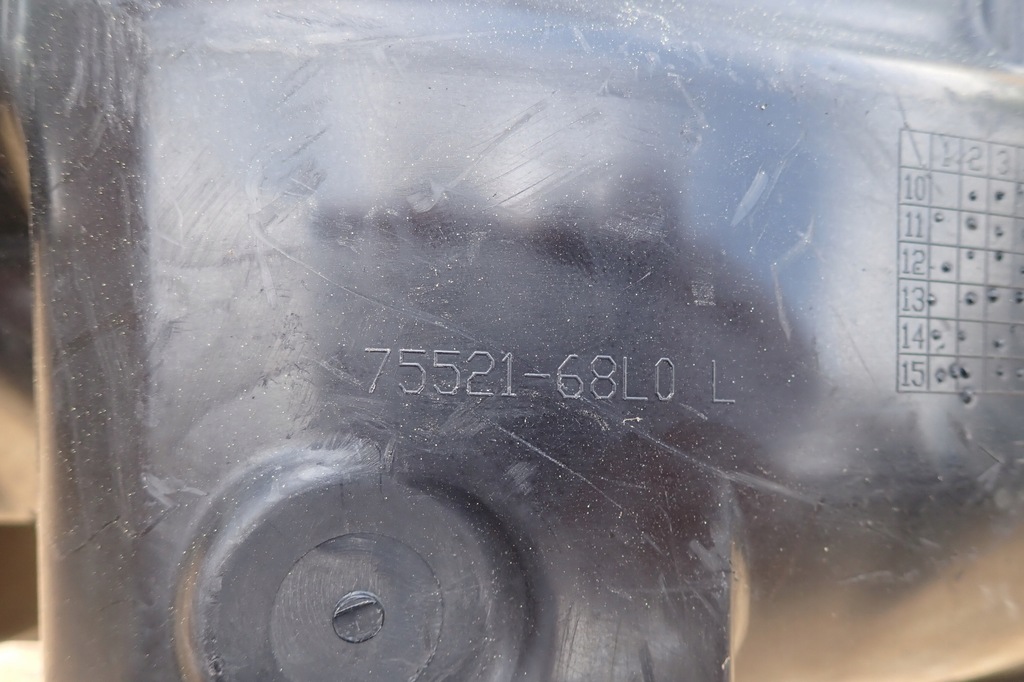 фото №9, Suzuki swift 2010 - 2017r v подкрылок левая задняя левый задние 75521-68l0