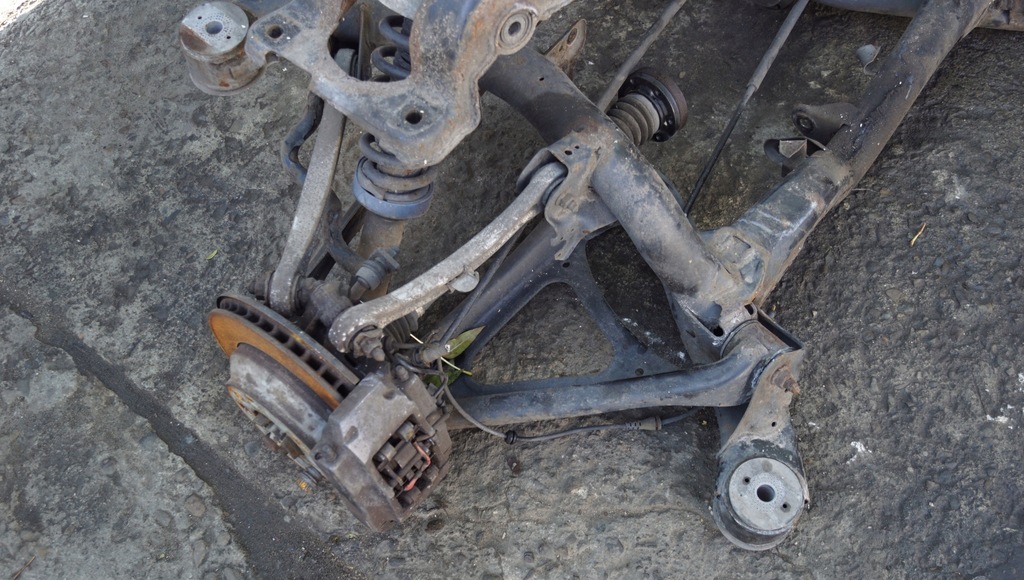 фото №7, Балка подрамник подвеска задняя vw touareg i 7l0500041