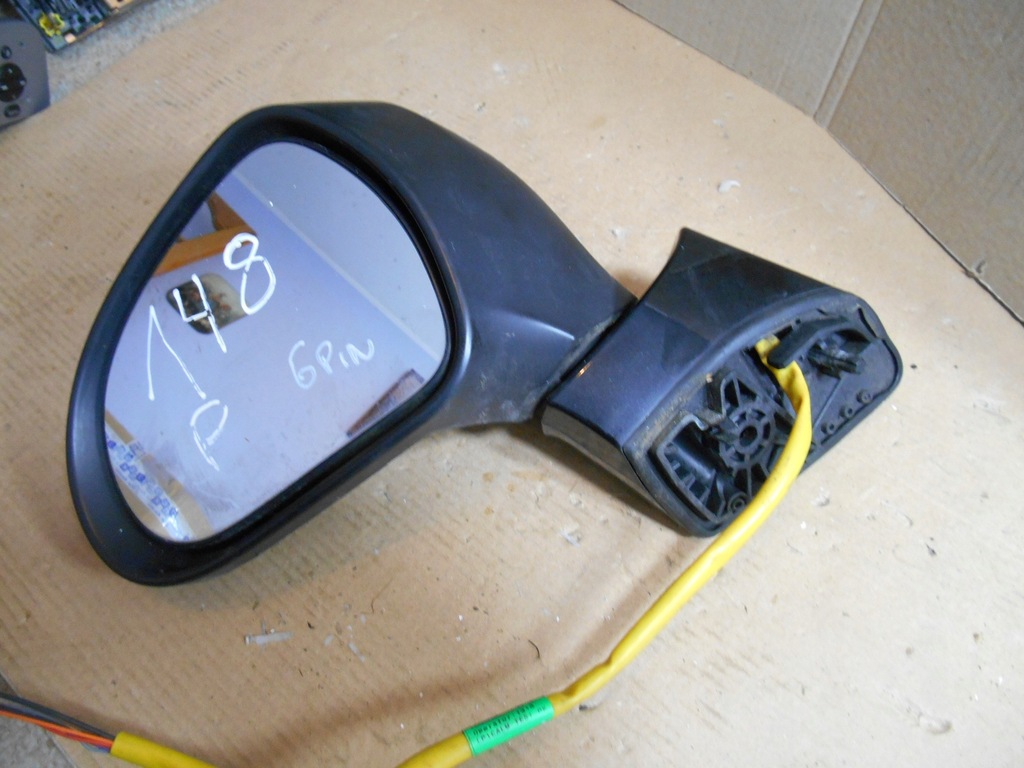 фото №1, Зеркало левая 6pin peugeot 308 sw i