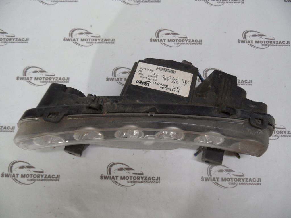 фото №5, Citroen ds3 10r свет do движение dziennej led левый перед 9671962280