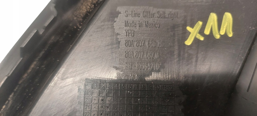 фото №7, Audi q5 sq5 решётка бампера левая 80a807682m 80a807680ag