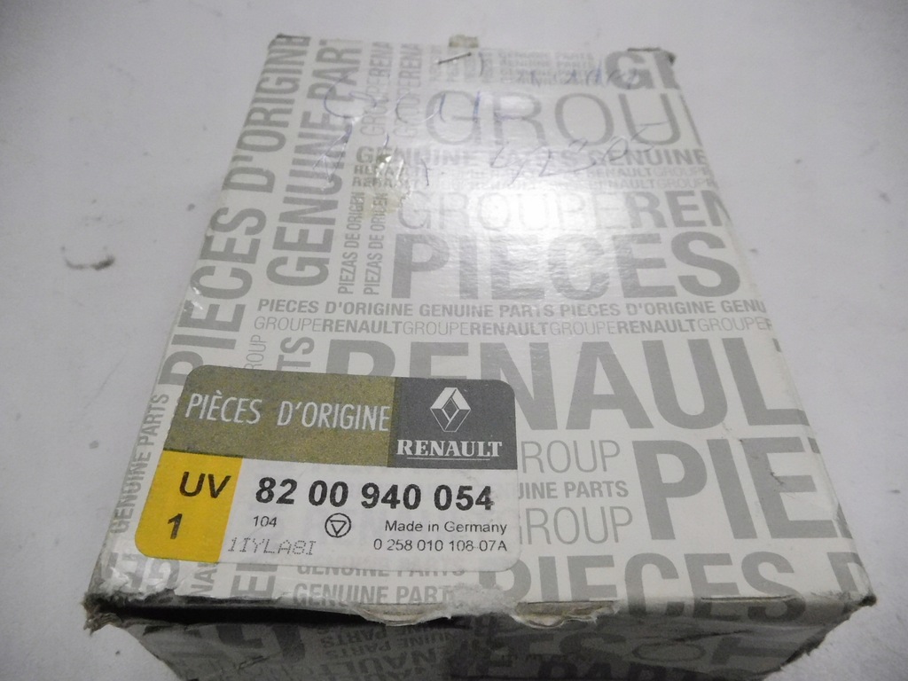 фото №10, Датчик лямбда-зонд renault clio iii оригинальный номер 8200940054