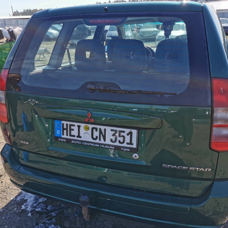 фото №1, Space star 98-05 кришка багажника багажника з скло g19