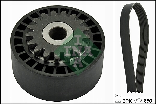 фото №1, Ina 529 0172 10 набір ремінь клиновий багаторучейковий