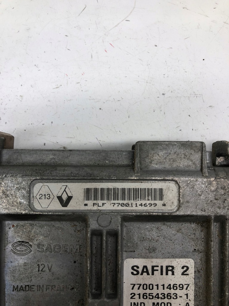 фото №1, Блок управления бортовой компьютер 7700114699 7700114697 renault