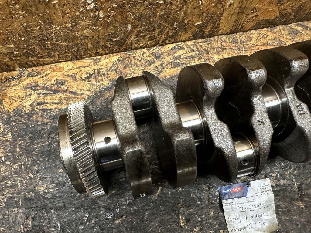 Wał колінчастий mercedes 2.2 cdi 651 65100 65104 Зі Шроту