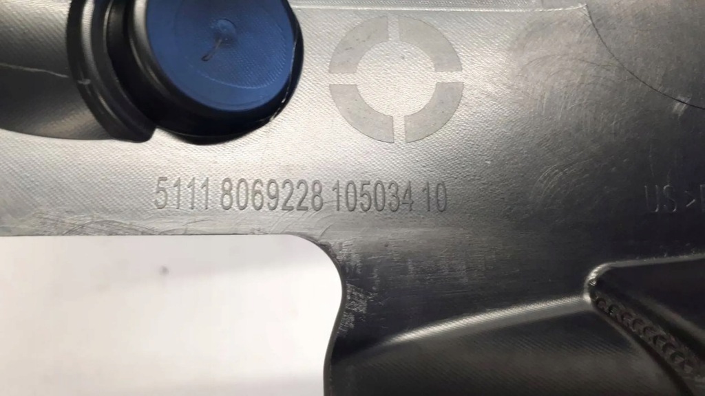 фото №11, Bmw x-5 g-05 2018-2023 напрямна бампера правий перед