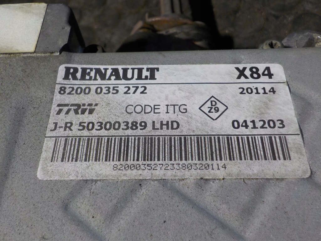 фото №3, Підсилювача електричний renault scenic ii 1.9dci 8200035272