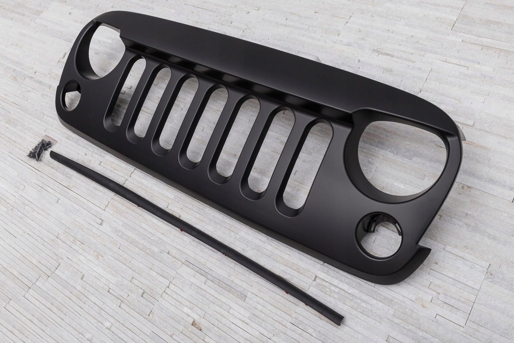 фото №6, Jeep wrangler jk решётка радиатора передний model monster