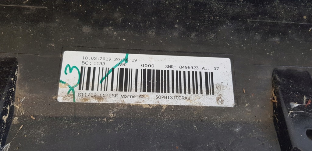 фото №11, Бампер передній перед bmw 7 g11 g12 lift lci a90 usa 4