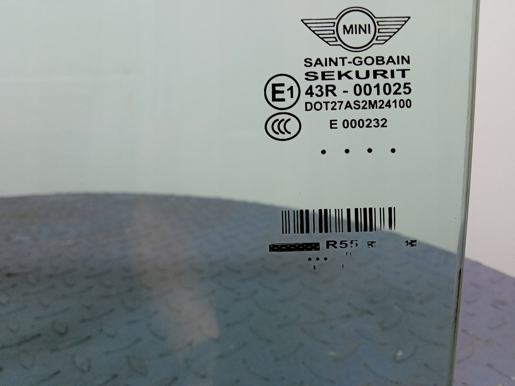 фото №3, Mini clubman r55 стекло дверь перед левая