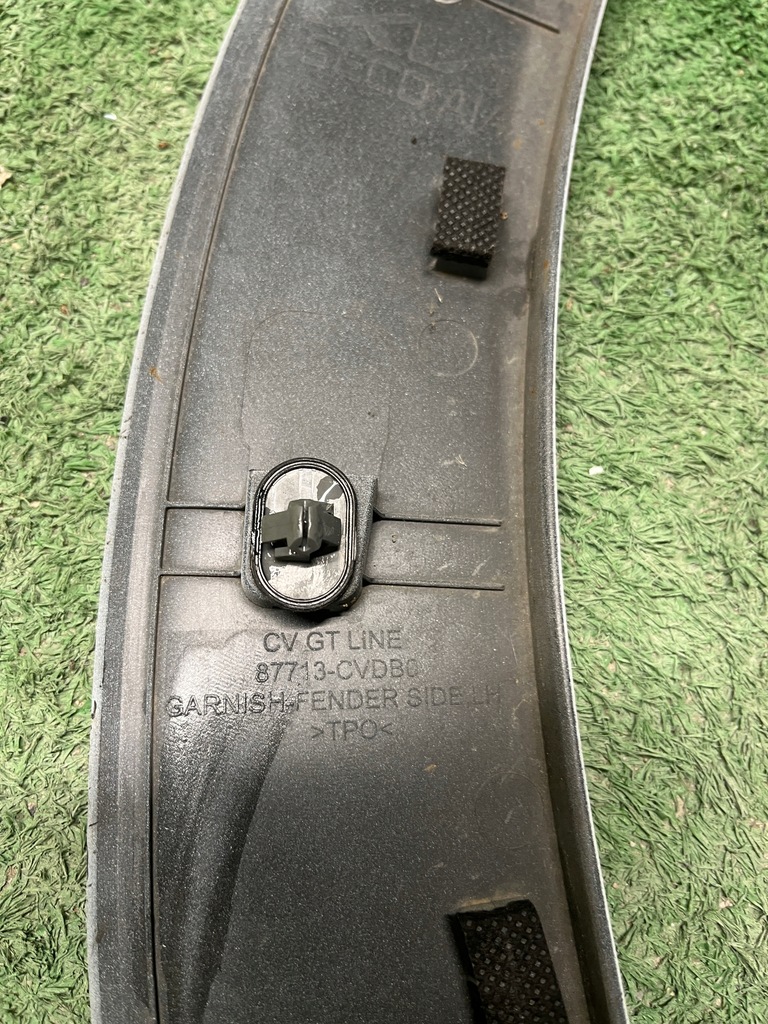 фото №11, Kia ev6 gt line молдинг крила ліва перед 87713-cvdb0