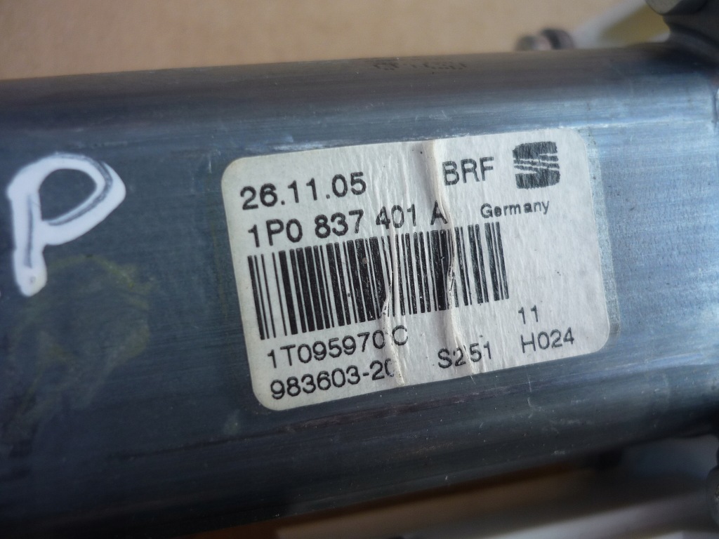 фото №8, Моторчик стекло левый перед seat leon ii passat b6 1k0959793h проверенный