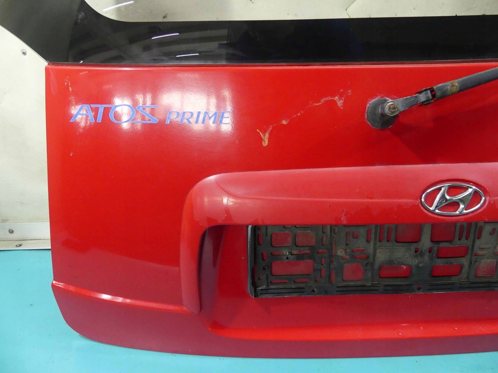 фото №8, Крышка багажника задняя hyundai atos prime красный tr