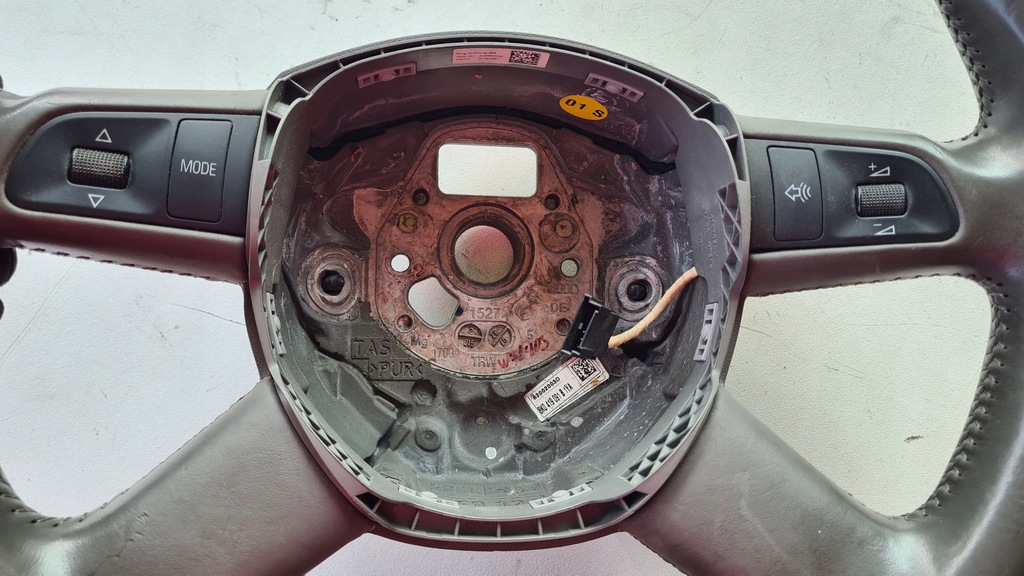 фото №11, Audi a4 b8 08-12r повітропровід шкіра мультифункція 8k0419091b