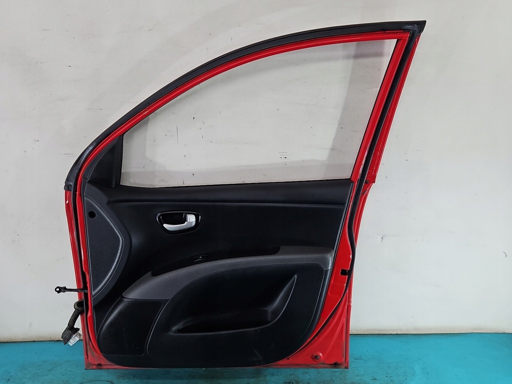 фото №13, Дверь перед правое пассажира hyundai i10 i 08-13 5d красный h4