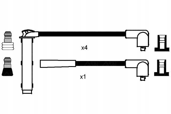 фото №1, Ngk набір трубопровід запалювання lotus elise