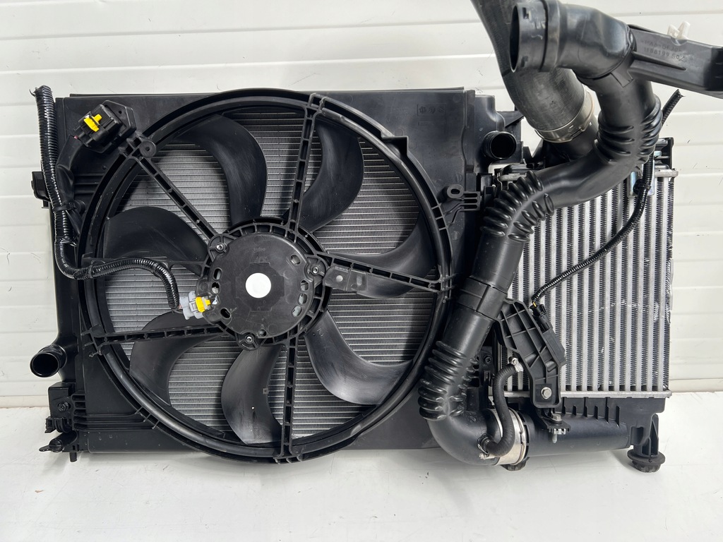 фото №15, Pas передній балка радіатор комплект радіатор nissan x-trail iii t32 t-32 eu