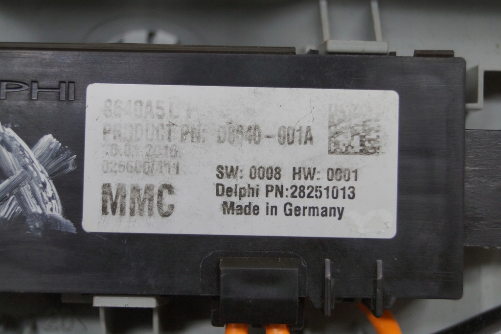 фото №9, Датчик руху модуль сигналізація mitsubishi asx 8640a501