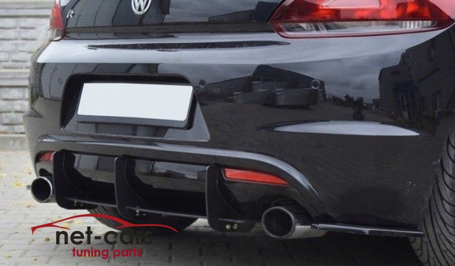 фото №8, Диффузор накладка сплиттер vw scirocco r line gt gti