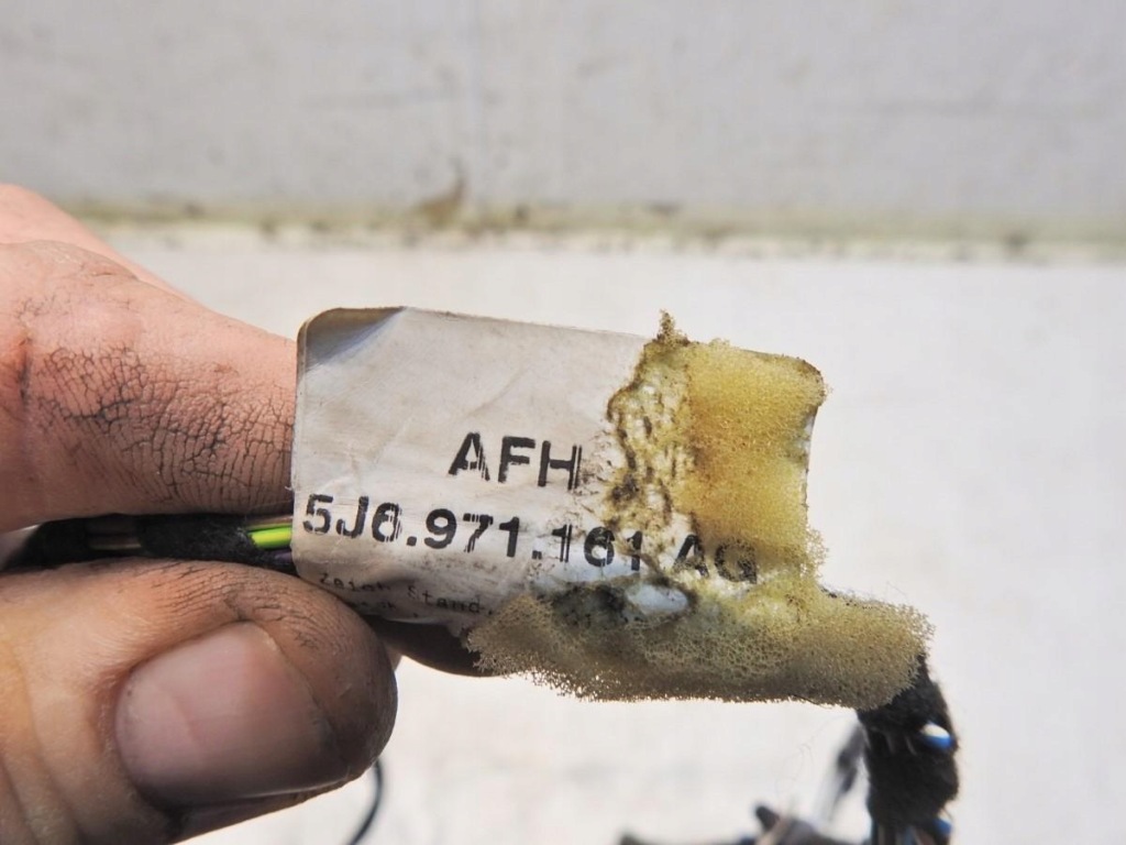 фото №7, Жгут электропроводка дверь левый задняя skoda fabia ii kombi 5j6971161ag