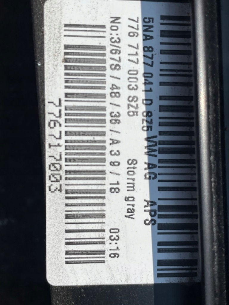 фото №6, Vw tiguan ii люк панорама 5na877041d