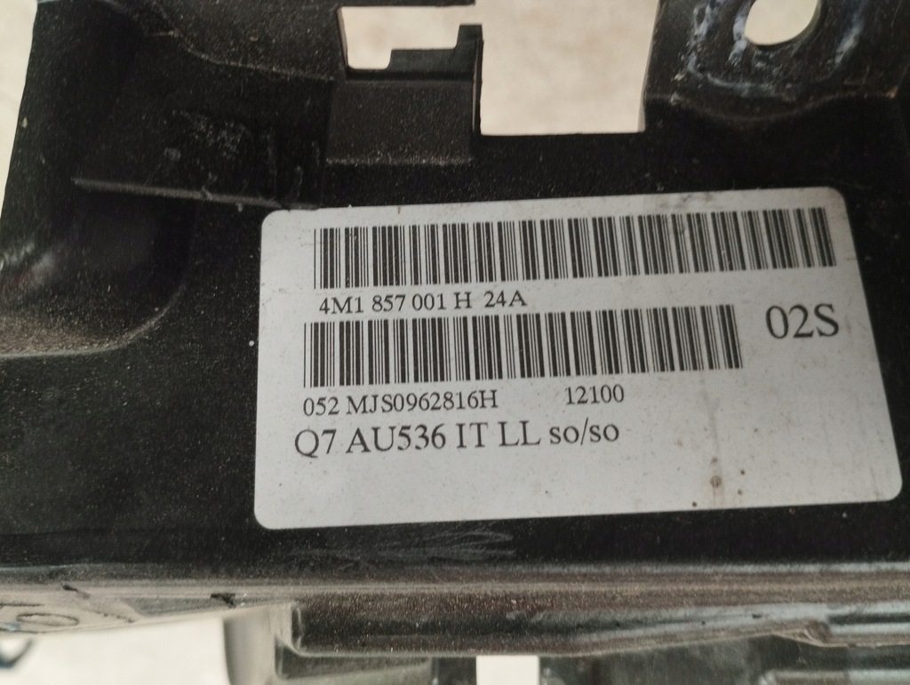 фото №11, Audi q7 15- приборная панель приборная панель подушка безопасности usa