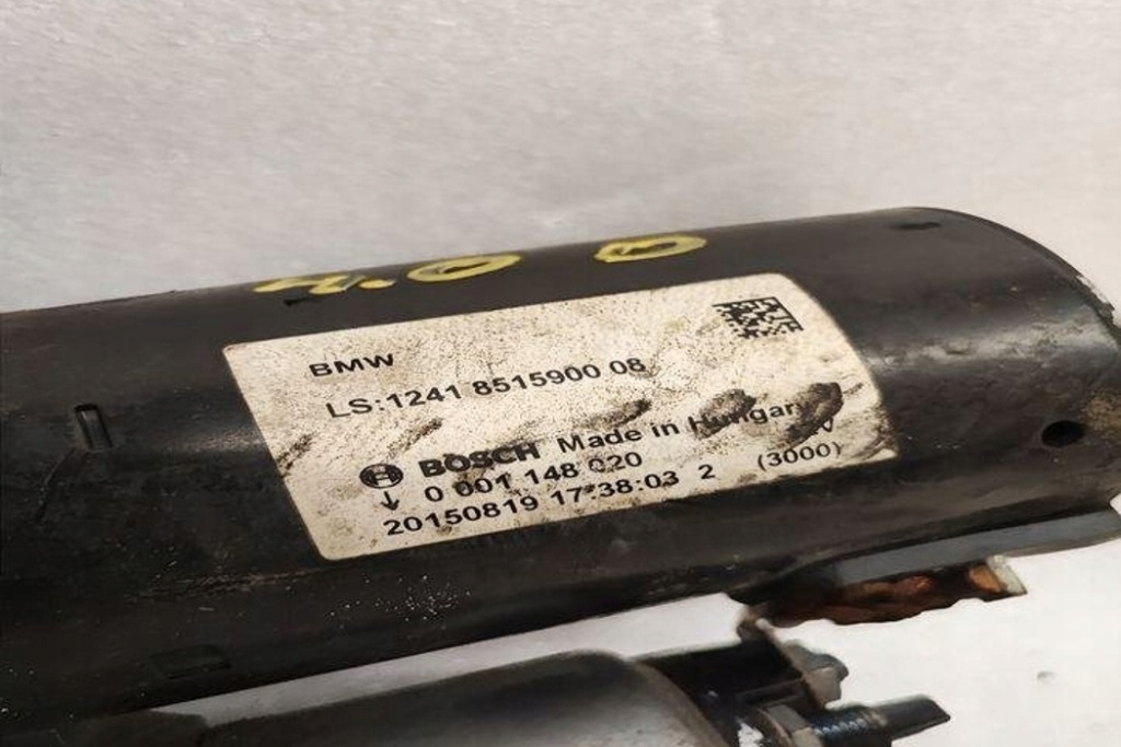 фото №6, Стартер bmw x5 f15, f85 1005841580 4.0l дизель 230kw 2015