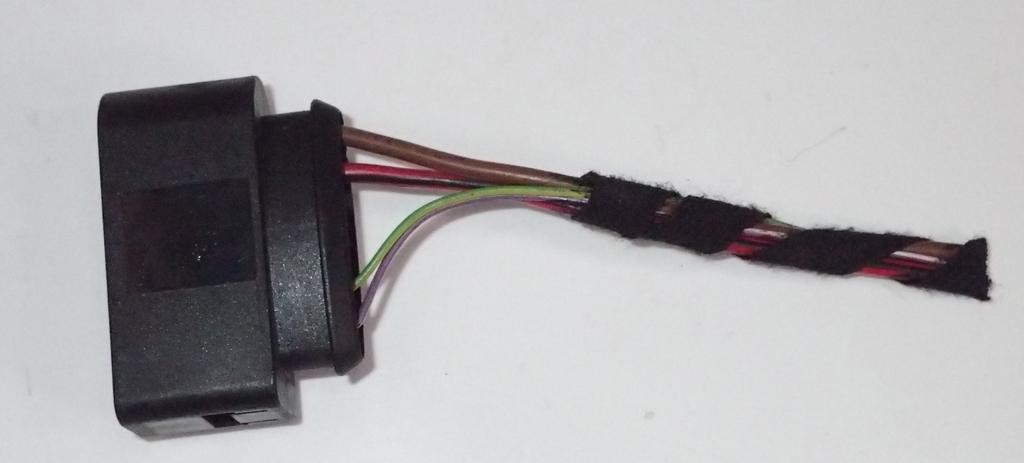 фото №5, Колодка соединитель штекер czarna audi 1j0973726