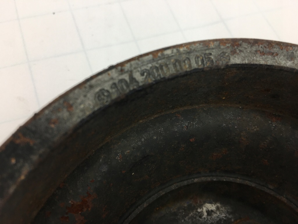 Шків насоса води lub wspomagaia mercedes w124 1042000005 e280 e320 Недорого