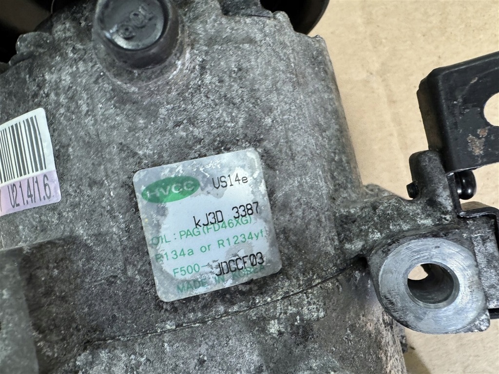 фото №8, Насос компресор кондиціонера 1.6 crdi d4fb euro 6 kia ceed proceed ii 2 gt