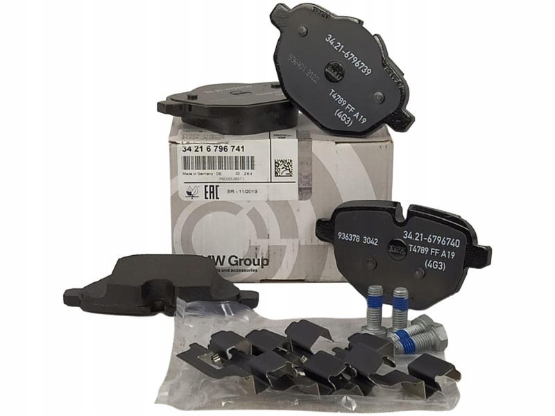 фото №6, Оригинальный номер bmw тормозные диски+ тормозные колодки+ датчик задняя 5 f10 330mm